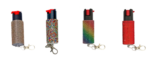 Jeweled Designed Pepper Spray