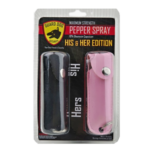 Black Rose & Pink Noir Pair - Pepper Spray Set